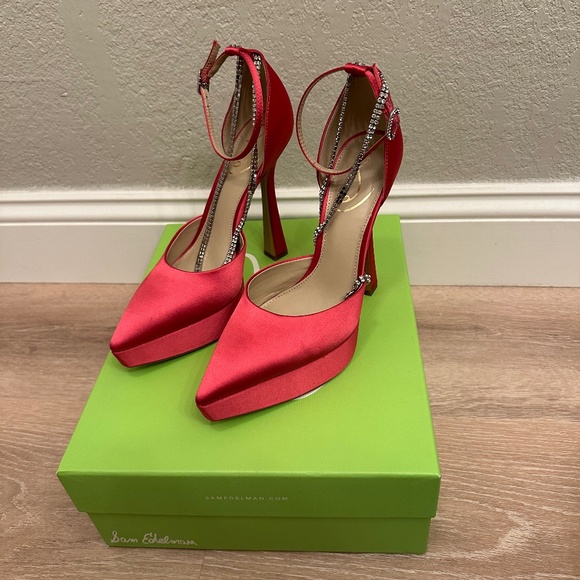 Sam Edelman ANDIE PLATFORM HEEL NWT SIZE 8.5 - Picture 16 of 16